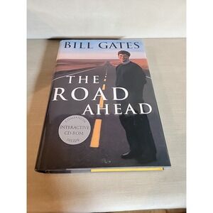 Bill Gates The Road Ahead Hardcover 1st Edition 1st Printing w/ CD-ROM Excellent